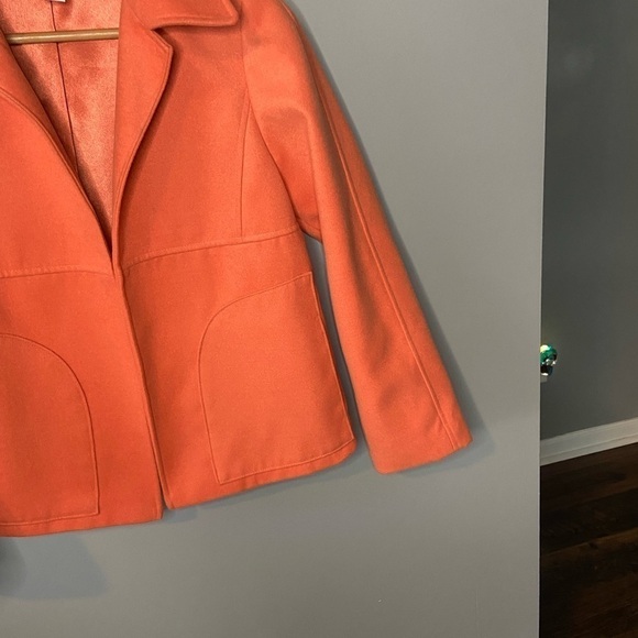 Chico’s Smooth Plush Tanya Jacket - Pumpkin Spice - Picture 6 of 9
